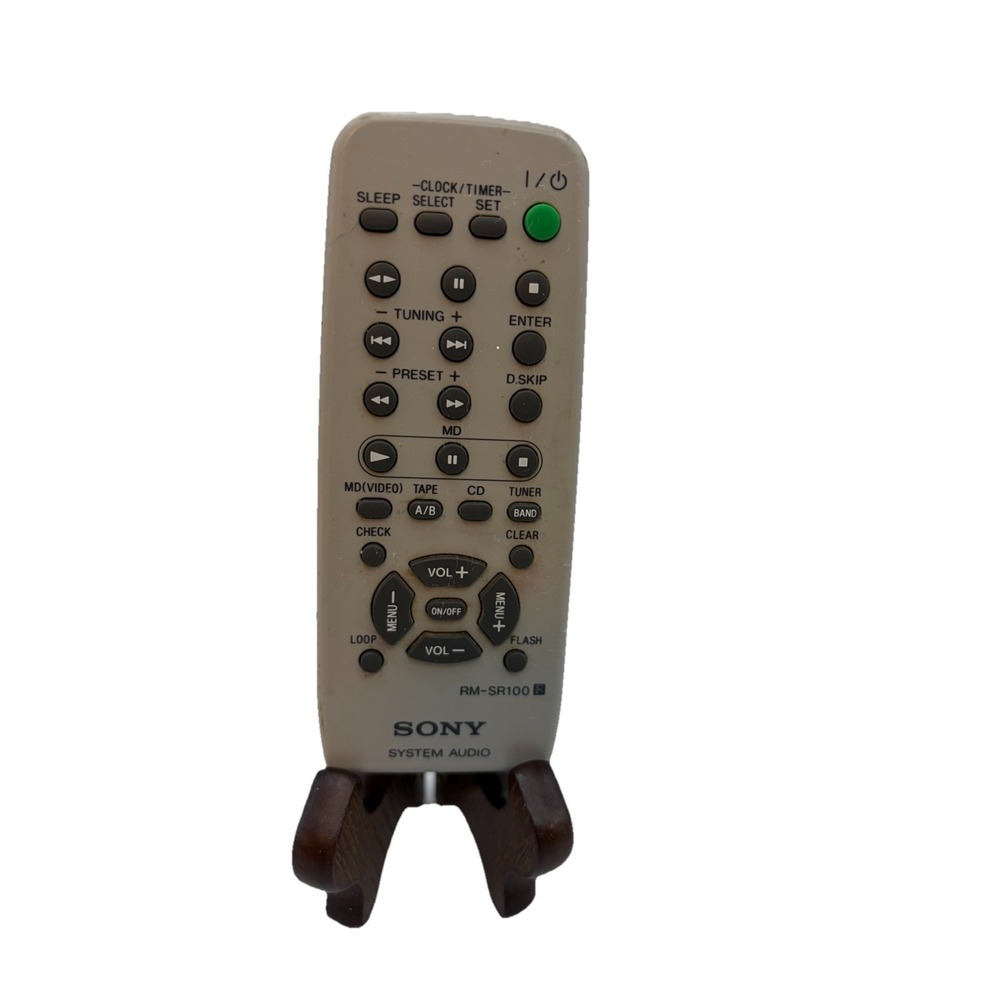 GENUINE‎ SONY RM-SR100 AUDIO SYSTEM REMOTE **TESTED**- MHC-BX3 MHC-BX5